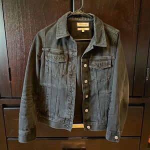 Madewell black denim jacket
